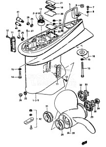 DT115 From 11501-101001 ()  1981 drawing GEAR CASE