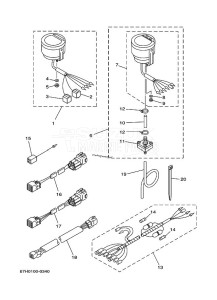 LZ150P drawing SPEEDOMETER