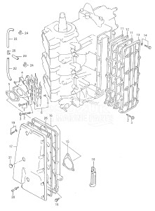 DT50 From 05004-581001 ()  1995 drawing INLET CASE