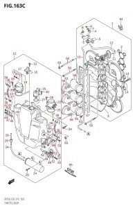 DF225T From 22503F-210001 (E03)  2012 drawing THROTTLE BODY (DF225T:E03)