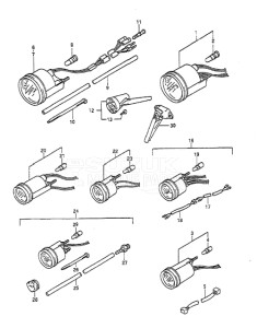 Outboard DT 65 drawing Meter