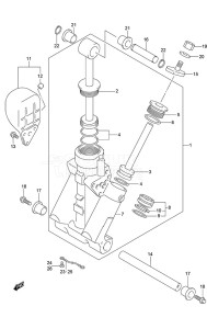 DF 150 drawing Trim Cylinder