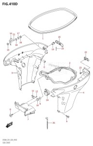 DF50A From 05003F-040001 (E01)  2020 drawing SIDE COVER (DF60A:E40)