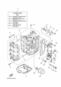 F40FEDL drawing CYLINDER--CRANKCASE-1