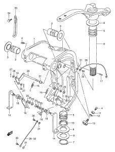 DT200 From 20001-751001 ()  1997 drawing SWIVEL BRACKET