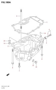 DF50 From 05001F-971001 (E01)  1999 drawing OIL PAN