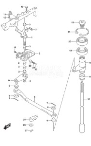 Outboard DF 175 drawing Clutch Shaft