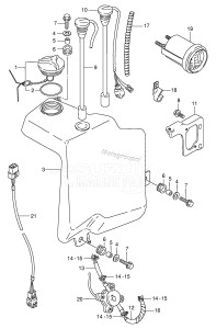 DT55 From 05501-807478 ()  1988 drawing OIL TANK