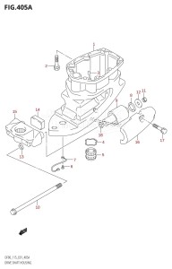 DF90 From 09001F-421001 (E01)  2004 drawing DRIVE SHAFT HOUSING