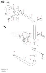 DF50 From 05002F-010001 (E01 E40)  2010 drawing FUEL INJECTOR