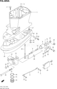 06001F-421001 (2004) 60hp E03-USA (DF60TK4) DF60 drawing DRIVE SHAFT HOUSING