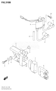 00994F-340001 (2023) 9.9hp P01-Gen. Export 1 (DF9.9A) DF9.9A drawing RECTIFIER / IGNITION COIL ((DF8A,DF9.9A):023)