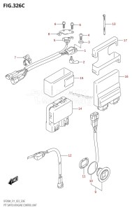 DF200AZ From 20003Z-040001 (E01 E03 E40)  2020 drawing PTT SWITCH /​ ENGINE CONTROL UNIT (DF150AT,DF150AZ,DF150AS)