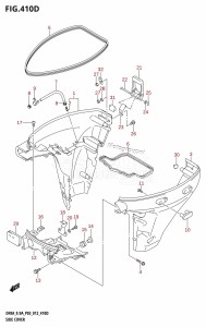 DF8A From 00801F-610001 (P01)  2016 drawing SIDE COVER (DF9.9AR:P03)