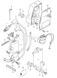 DT40 From 04003K-421001 ()  2004 drawing IGNITION