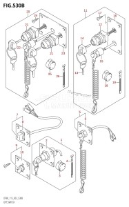 DF115T From 11501F-151001 (E03)  2001 drawing OPT:SWITCH (K5,K6,K7,K8,K9,K10,011)