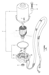 DT225 From 22501-461001 ()  1994 drawing PTT MOTOR (MODEL:90~00)