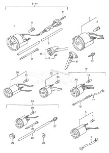 DT85TC From 8501-971001 ()  1999 drawing OPT : METER