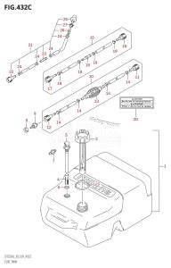 DT30 From 03001-251001 ()  2002 drawing FUEL TANK