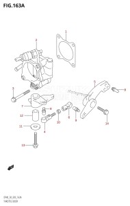 DF40 From 04002F-010001 (E03)  2010 drawing THROTTLE BODY