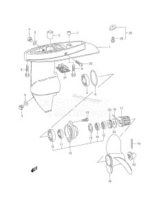 DT4 From 00402-151001 ()  2001 drawing GEAR CASE