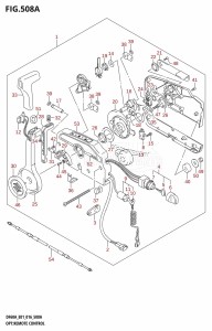 DF40A From 04003F-610001 (E01 E34)  2016 drawing OPT:REMOTE CONTROL (DF40A:E01)