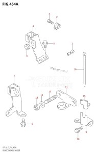 DF15 From 01502F-510001 (P03)  2005 drawing REMOCON CABLE HOLDER (DF9.9R)