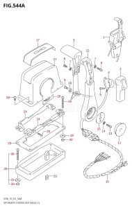 DF70 From 07001F-031001 (E11)  2013 drawing OPT:REMOTE CONTROL ASSY SINGLE (1) (K5,K6,K7,K8,K9)