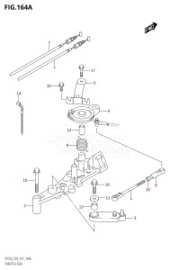 DF225T From 22503F-710001 (E03)  2017 drawing THROTTLE ROD