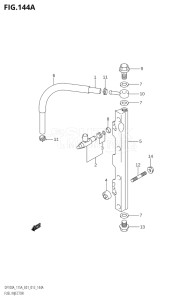 11503F-310001 (2013) 115hp E01 E40-Gen. Export 1 - Costa Rica (DF115AT) DF115A drawing FUEL INJECTOR (DF100AT:E01)