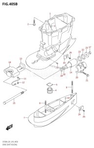 DF300A From 30002P-810001 (E01 E40)  2018 drawing DRIVE SHAFT HOUSING (XX-TRANSOM)