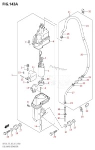 DF175T From 17502F-310001 (E03)  2013 drawing FUEL VAPOR SEPARATOR