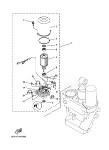 LZ300AETOX drawing POWER-TILT-ASSEMBLY-2