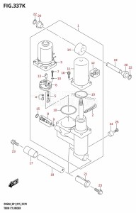 DF60A From 06002F-510001 (E01 E40)  2015 drawing TRIM CYLINDER (DF50AVT:E01)