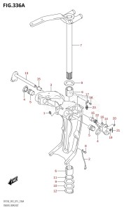 DF200 From 20002F-510001 (E03)  2015 drawing SWIVEL BRACKET (DF200T:E03:X-TRANSOM)