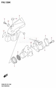 DF9.9B From 00995F-510001 (P01)  2015 drawing INLET MANIFOLD (DF20AT:P01)