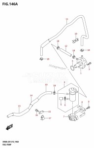 DF50A From 05003F-210001 (E01)  2012 drawing FUEL PUMP (DF40A:E01)