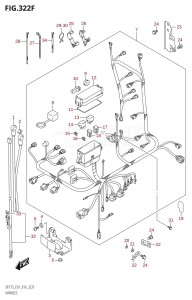 DF175T From 17502F-610001 (E01 E40)  2016 drawing HARNESS (DF150Z:E40)