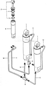 DT50 From 5001-200001 ()  1982 drawing TRIM CYLINDER (TVZ)