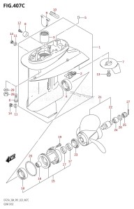 DF25A From 02504F-140001 (P01)  2021 drawing GEAR CASE (DF30AQ)