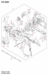 DF50A From 05004F-710001 (E01)  2017 drawing OPT:REMOTE CONTROL (DF60A:E01)