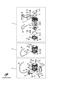 F40BETL drawing CARBURETOR