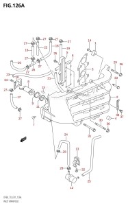 DF60 From 06001F-861001 (E01)  1998 drawing INLET MANIFOLD ((DF60T,DF70T):(W,X))