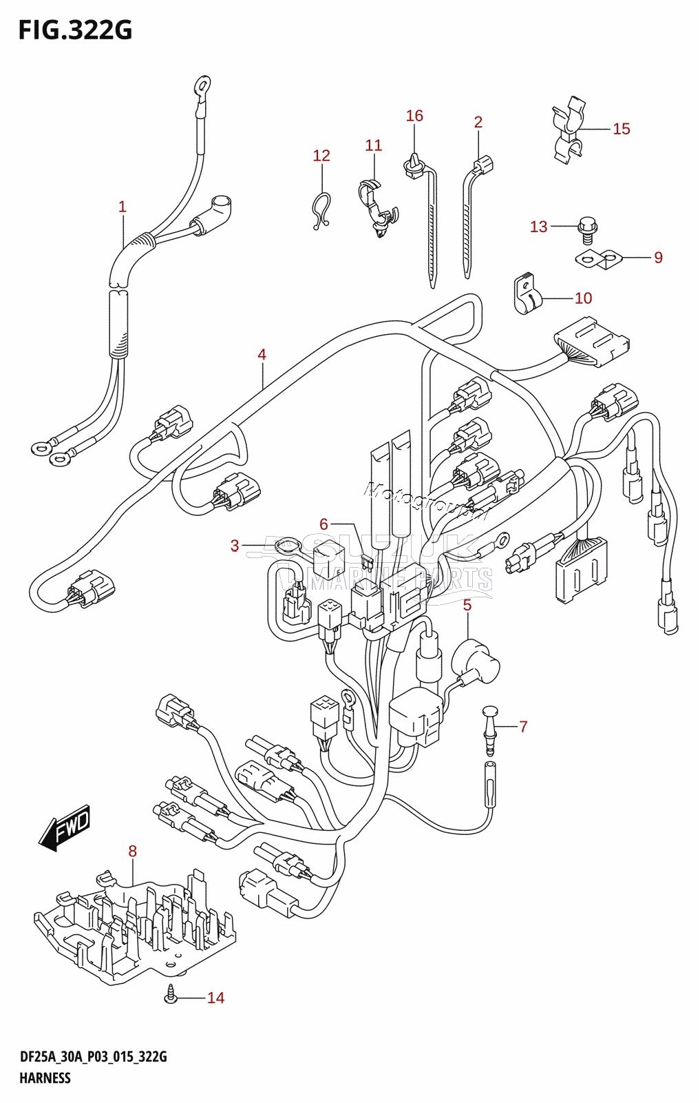 HARNESS (DF30ATH:P03)