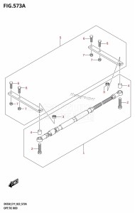 DF200 From 20002F-240001 (E01 E40)  2022 drawing OPT:TIE ROD