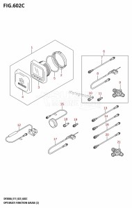 DF250A From 25003P-040001 (E01 E03 E40)  2020 drawing OPT:MULTI FUNCTION GAUGE (2) ((022,023):DF250ATSS)