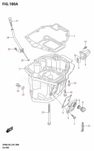 DF90A From 09003F-810001 (E01 E40)  2018 drawing OIL PAN (DF70A,DF90A,DF100B)