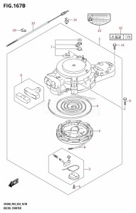 DF9.9B From 00995F-440001 (P03)  2024 drawing RECOIL STARTER (DF9.9BT,DF9.9BTH,DF15ATH,DF20AT,DF20ATH)