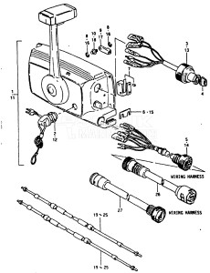 DT25 From 2502-200000 ()  1982 drawing OPT:REMOTE CONTROL 3