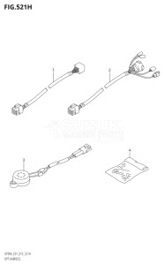 08002F-510001 (2005) 80hp E40 E01- (DF80A) DF80A drawing OPT:HARNESS (DF90A:E40)